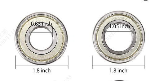 DURAFORCE Front Wheel Bearings & Seal Kit For Yamaha Golf Cart G2/G6/G8/G9/G14/G16/G22/G29