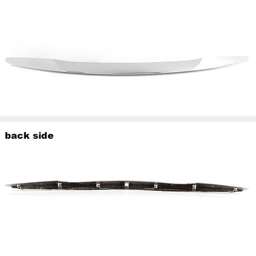 DURAFORCE Upper Front Hood Moulding Trim Molding For 2011-2013 Hyundai Sonata Sedan Chrome