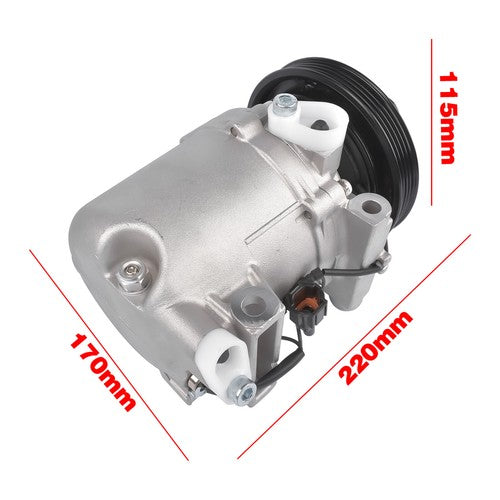 DURAFORCE AC A/C Compressor & Clutch for Nissan Frontier/Xterra 1999-2004 3.3L 68428 67428