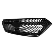 DURAFORCE Front Bumper Upper Grille Honeycomb Grill Durable Black For Subaru WRX 2022-2024