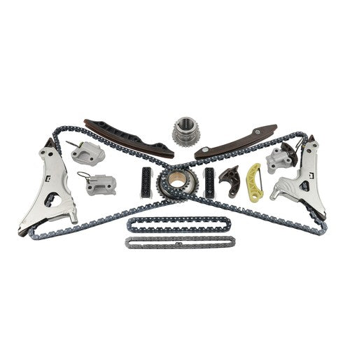 DURAFORCE 15pcs Timing Chain Tensioner Rail Kit For Mercedes-Benz W205 W222 M276 3.0T 3.5