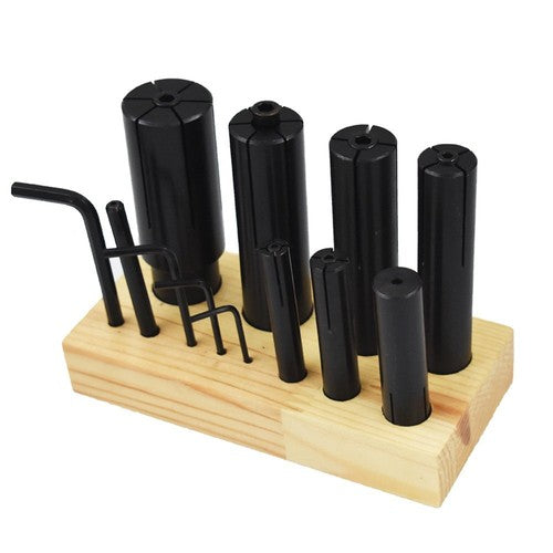 DURAFORCE 8 Pcs Expanding Arbor Set Mandrels 1/4" to 1-1/4" High Precision