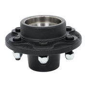 DURAFORCE 1 Set 6-Lug 5.5"Wheel Hub Kit & Round #42 Spindle with Bearing Kit -8 Pieces/Set