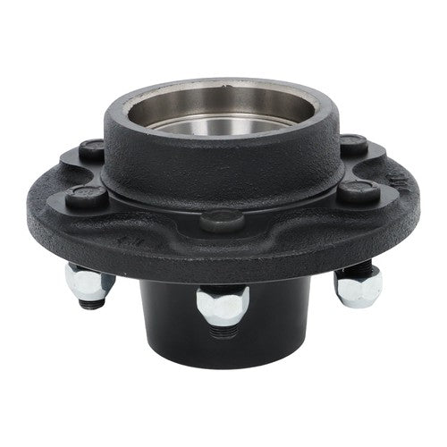 DURAFORCE 1 Set 6-Lug 5.5"Wheel Hub Kit & Round #42 Spindle with Bearing Kit -8 Pieces/Set