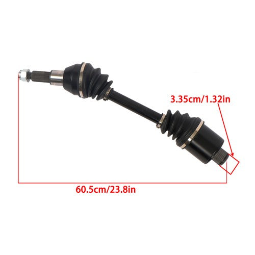 DURAFORCE Fit For Polaris Sportsman 500 1999-2002 1380142 Rear LH/RH CV Axles Drive Shaft