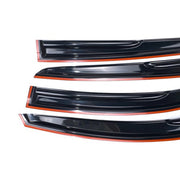 DURAFORCE Fits for NISSAN VERSA 12-16 Side Window Visor Sun Rain Deflector Guard Thickened
