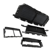 DURAFORCE ML3Z-8475-A For 21-22 Ford F-150 Radiator Upper+Lower Grille Shutter W/O Motor