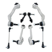DURAFORCE 8PC Front Suspension Lower Control Arm Sway Bar Kit For BMW 1 3 Series F20 F30