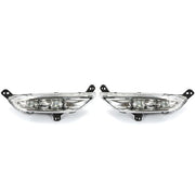 DURAFORCE LED Pair Fog Lights Left & Right Chrome For 2015 2016 15 16 Chrysler 200