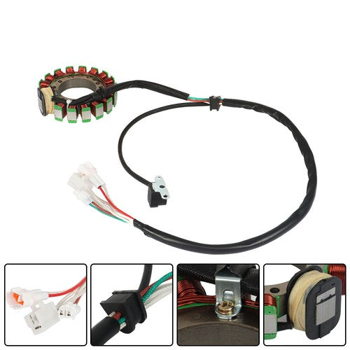 DURAFORCE Wire Harness Ignition Coil CDI Stator & Gasket For Yamaha Warrior 350 YFM350X