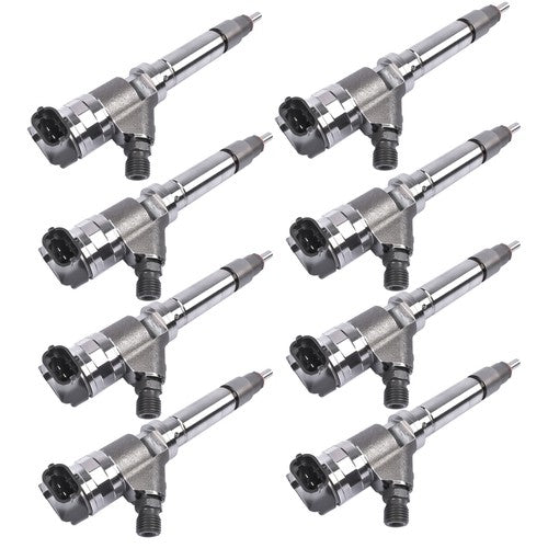 DURAFORCE 8x Fuel Injectors For GMC Duramax 07-10 6.6L 0445120082 0986435520 NEW