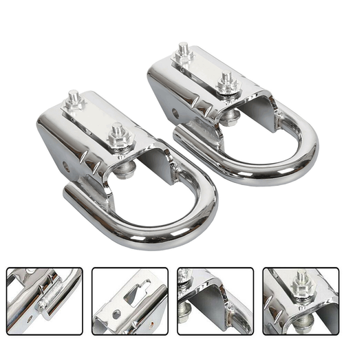 Front Heavy Duty D-Ring Tow Hook for 2004-2024 2009 Ford F-150 F150 FL3Z17A954C