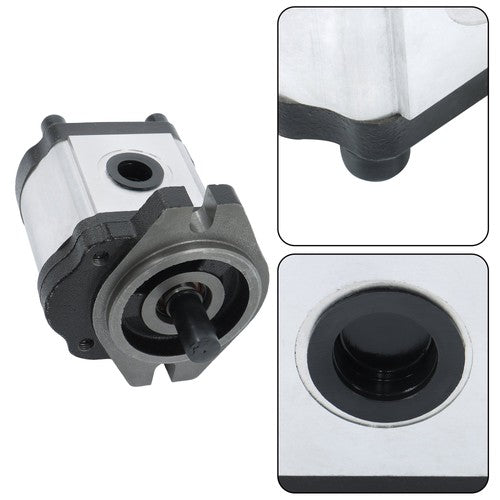 DURAFORCE Hydraulic Gear Pump 2-9 GPM 9 Tooth Spline Shaft, CCW Cast Iron, SAE A-2 Bolts