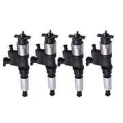 DURAFORCE 4 pc 095000-5471 Fuel Injector Fit For 01-07 Isuzu NPR l4