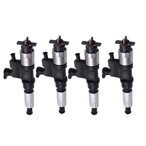DURAFORCE 4 pc 095000-5471 Fuel Injector Fit For 01-07 Isuzu NPR l4