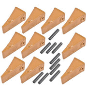 DURAFORCE X156 X156S Dirt Teeth Bucket Teeth/Tooth with P156 Roll Pins 10PCS Alloy Steel