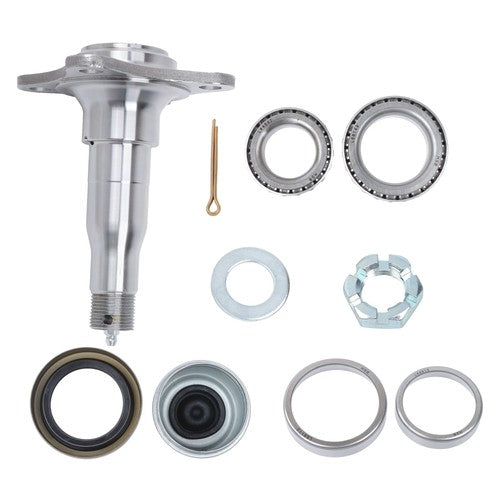 DURAFORCE New Weld-On Spindle Kit with Flange For 3,500 LB #84 Trailer Axles - 1 3/4"
