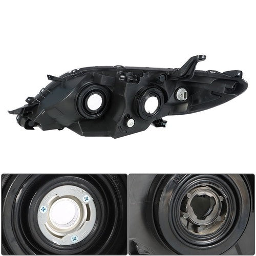 DURAFORCE Fit For Toyota Sienna 2011 2012 2013 Headlight Lamps Right Passenger Side Chrome