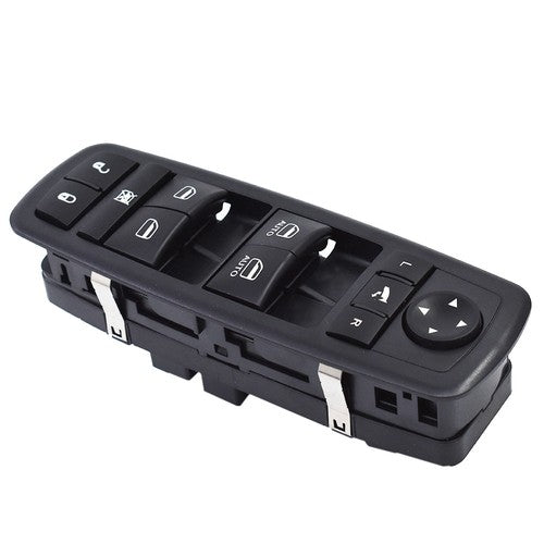 DURAFORCE For Jeep Grand Cherokee 2010-2020 Front LH Car Window Switch Black ABS Plastic