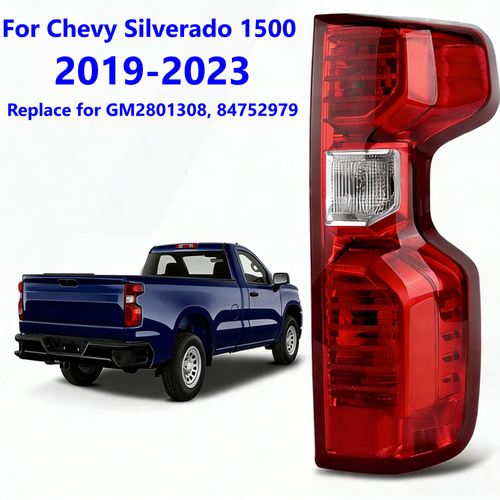 DURAFORCE Halogen Taillight Right Passenger for 2019-2026 for Chevrolet Silverado 1500
