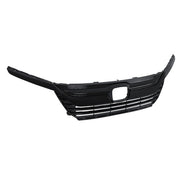 DURAFORCE Gloss Black Plastic Front Upper Bumper Grille Fit For Honda Odyssey 2018-2020
