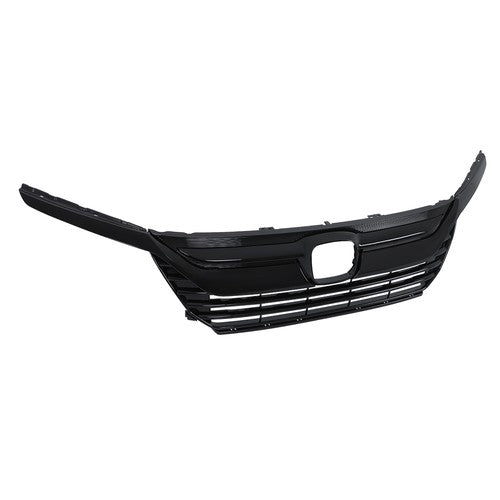 DURAFORCE Gloss Black Plastic Front Upper Bumper Grille Fit For Honda Odyssey 2018-2020