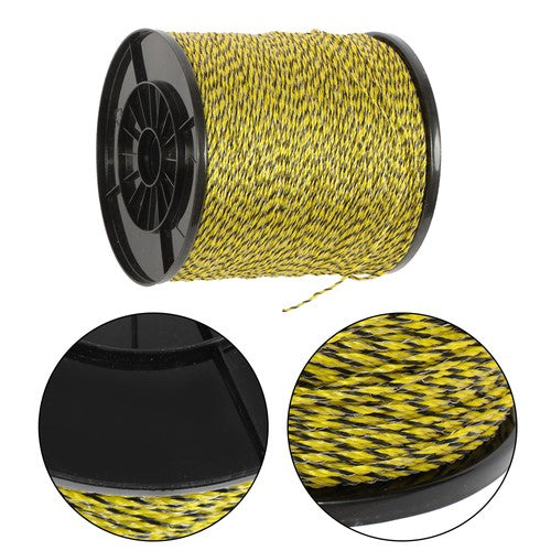 DURAFORCE 3500Ft 1067m 6 Stainless Steel Strands 1/8 inch 140 Pounds Electric Fence Wire