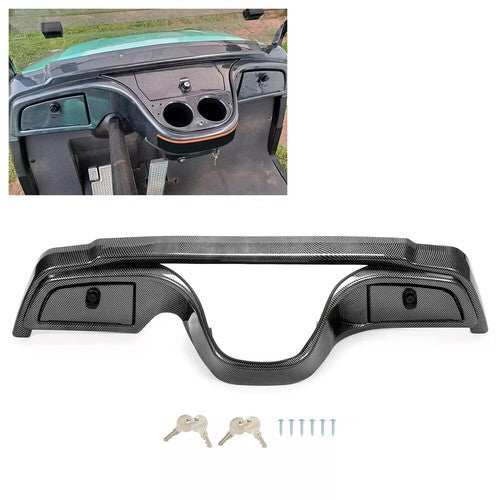 DURAFORCE Carbon Fiber Style Dash Kit Dashboard for 2007-2016 Yamaha Drive G29 Golf Cart