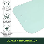 DURAFORCE Front Door Glass for Kubota SSV65 SSV75 Tire Skid Steer Windshield # V1311-34522