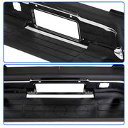 DURAFORCE Chrome Rear Step Bumper For 1999-2004 05 06 2007 Chevy Silverado GMC Sierra 1500
