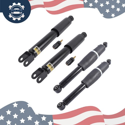 DURAFORCE 2× Rear + 2× Front Air Suspension Shocks For Chevy GMC Cadillac SUV 25979391