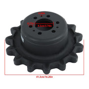 DURAFORCE Sprocket 7165111 For Bobcat T190 T180 T140 With 6 Large Bolt Holes 15 Tooth