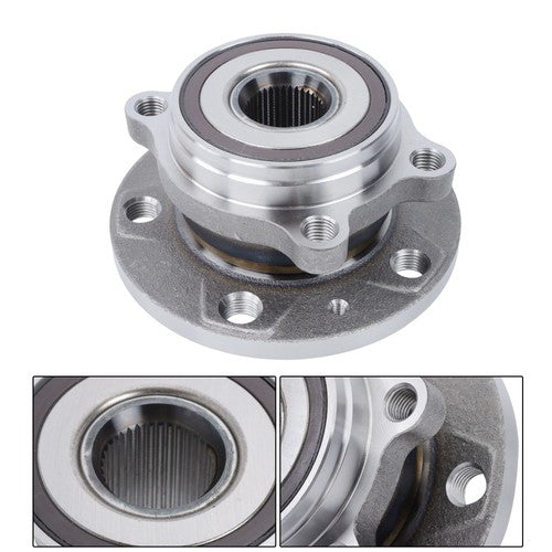 DURAFORCE 4pcs Front Rear Wheel Bearing Hub FWD For Volkswagen Passat Jetta Tiguan Audi TT