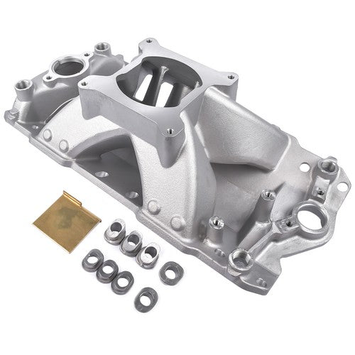 DURAFORCE Single Plane Intake Manifold 52031 For 1957-1995 Small Block Chevy SBC 350 400