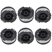 DURAFORCE 6 Pcs Replacement For BLACK+DECKER AF-100-3ZP 30ft .065" Trimmer Spool