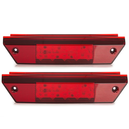DURAFORCE Pair Tail Light LH & RH For 09-16 Polaris Ranger 500 700 800 900 Replace 2411099