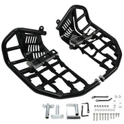 DURAFORCE Nerf Bars Peg Heel Guard Black Nerf For Kawasaki KFX 450R KFX450R 2008-2014 2015