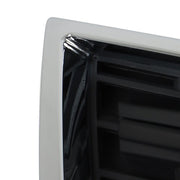 DURAFORCE NEW For Chevy Traverse LS LT 13-2017 Front Upper Grille Insert Black/Chrome Trim