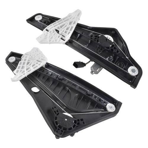 DURAFORCE Driver+Passenger Side Front Power Window Regulators for Hyundai Veloster 2012-17