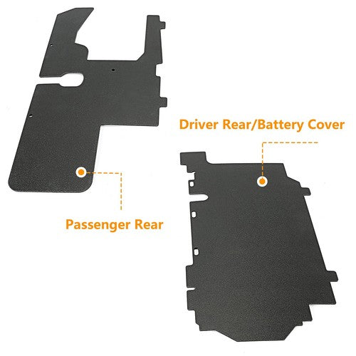 DURAFORCE Mud Guards Protection Radiator Shields Kit For Polaris General 1000 16-22