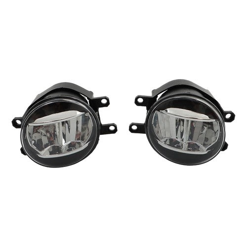 DURAFORCE For 2021-2023 Toyota Camry SE XSE Fog Lights Switch Wire Bezel Clear Black LED