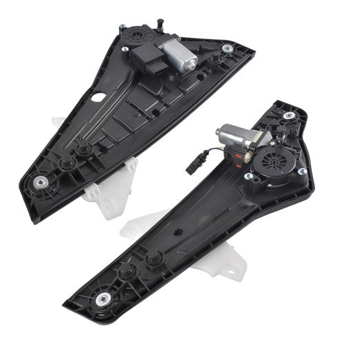 DURAFORCE Driver+Passenger Side Front Power Window Regulators for Hyundai Veloster 2012-17