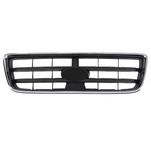 DURAFORCE Compatible For Subaru Forester 2003-2005 Front Bumper Upper Grille w/Gray Insert