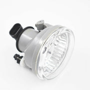 DURAFORCE Clear Lens Front Bumper Driving Fog Lights w/Bulbs For Toyota Prius Echo