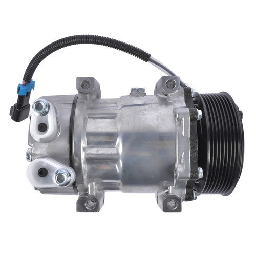 DURAFORCE New AC Compressor w/ Clutch for International 4300 4300LP MV607 Base 2014-2020