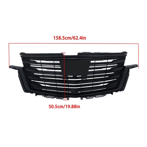 DURAFORCE Front Upper Bumper Grille Plastic Fit For Cadillac Escalade 2021 2022 2023