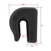 DURAFORCE 8Pcs G70 3/8" Weld On Chain Grab Hook Tow Hook Tractor Bucket Trailer Tie Down