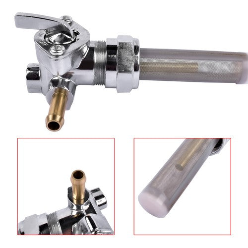 DURAFORCE Fuel Petcock Switch Valve for Harley-Davidson FLST Softail Custom Super Glide FX