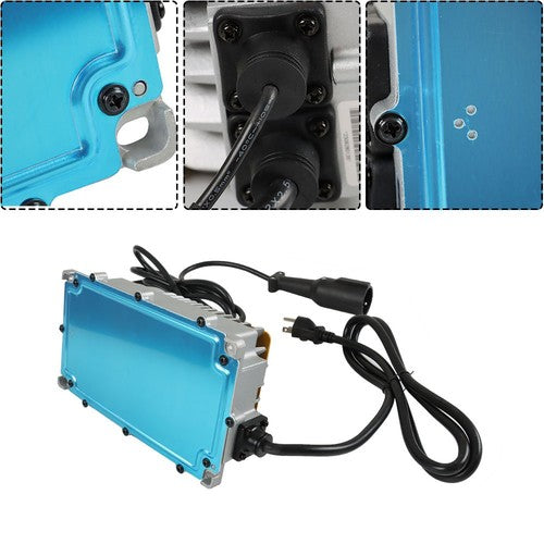 DURAFORCE 48Volt 18A High Speed Battery Charger Waterproof For Club Car Golf Cart
