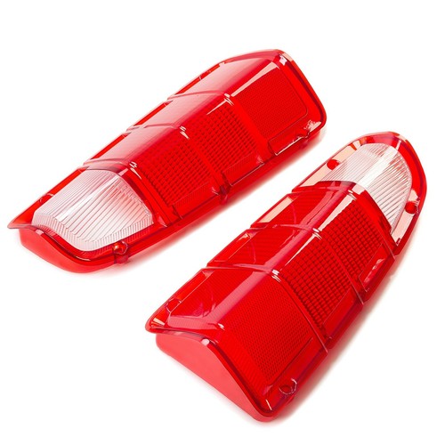 Tail Light Lens Only Pair for Dodge Truck Plymouth Power Wagon 1972-1980